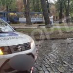 Взрыв в центре Днепра: «вздутая» брусчатка и разлетающиеся кирпичи