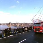 В Запорожье Президент Украины Владимир Зеленский открыл самый высокий в Украине мост