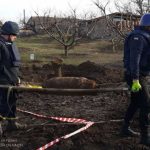 В Запорожской области обнаружили 100-киллограмовую авиабомбу