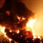 На Дніпропетровщині у Павлограді була масштабна пожежа на підприємстві, причини зʼясовуються – ДСНС