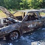 Сгорел дотла: в Днепропетровской области на ходу загорелся автомобиль